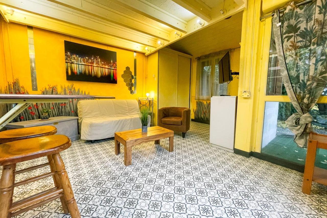 #M1 La Maisonnette Des 3 Ponts Terrace サン・テグレーヴ エクステリア 写真