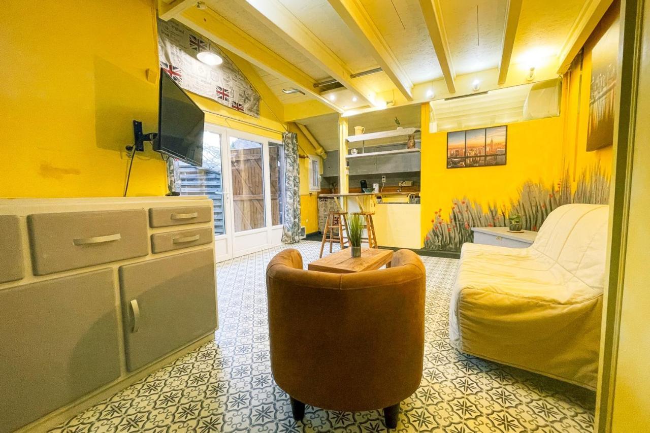 #M1 La Maisonnette Des 3 Ponts Terrace サン・テグレーヴ エクステリア 写真